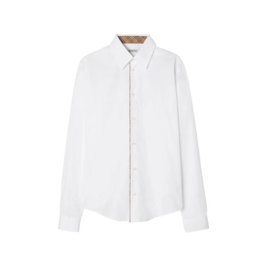 26FW 버버리 긴팔 셔츠 8127274 SAM LS CHK A1462 WHITE