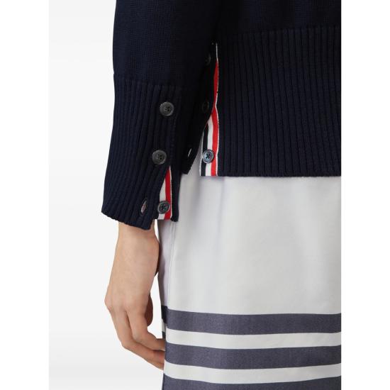 26FW 톰브라운 가디건 MKC645A Y3043 415 BLUE - THOM BROWNE
