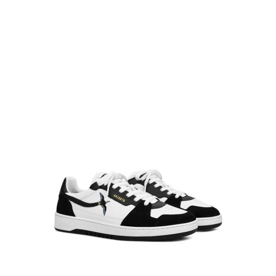 26FW 악셀 아리가토 스니커즈 F2528002 DICE LO B WHBLK WHITE BLACK - AXEL ARIGATO