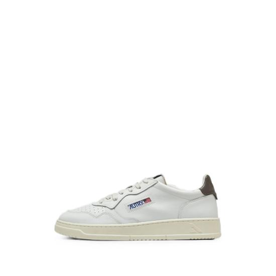 26FW 오트리 메달리스트 로우 레더 스니커즈 AULW LL28 NEUTRALS