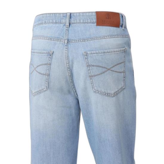 26SS 브루넬로 쿠치넬리 데님 팬츠 Y0Z37D3210 C1469 BLUE - BRUNELLO CUCINELLI