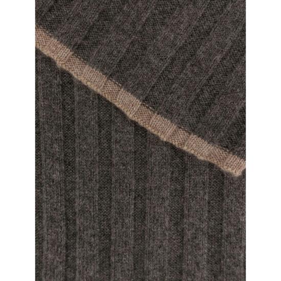 26FW 브루넬로 쿠치넬리 머플러/스카프 M2240819 CBL55 GREY - BRUNELLO CUCINELLI