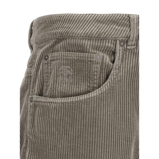 26FW 브루넬로 쿠치넬리 스트레이트 팬츠 M280NF1012 CMX48 GREY - BRUNELLO CUCINELLI