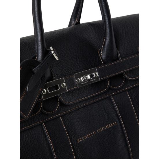 26FW 브루넬로 쿠치넬리 캐리어 MBZIBU071 C101 BLACK - BRUNELLO CUCINELLI