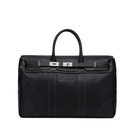 26FW 브루넬로 쿠치넬리 캐리어 MBZIBU071 C101 BLACK