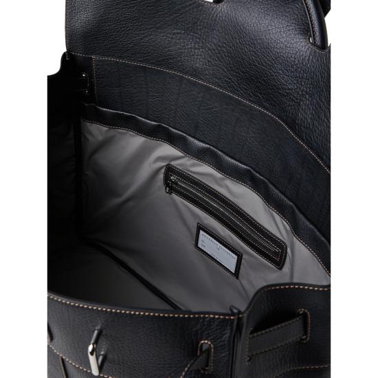 26FW 브루넬로 쿠치넬리 캐리어 MBZIBU071 C101 BLACK - BRUNELLO CUCINELLI