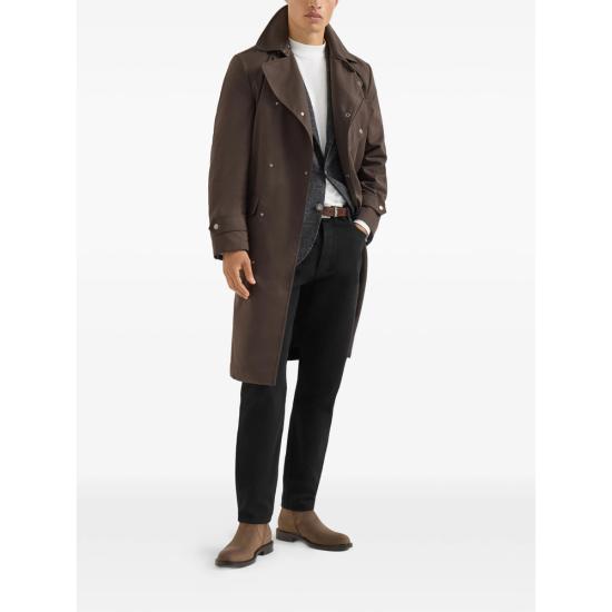 26FW 브루넬로 쿠치넬리 데님 팬츠 M237PO2090 C101 BLACK - BRUNELLO CUCINELLI