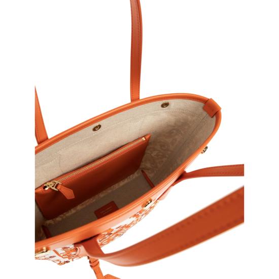 26FW 돌체앤가바나 토트백 BB7828 AN220 ID3TN WHITE ORANGE - DOLCE & GABBANA
