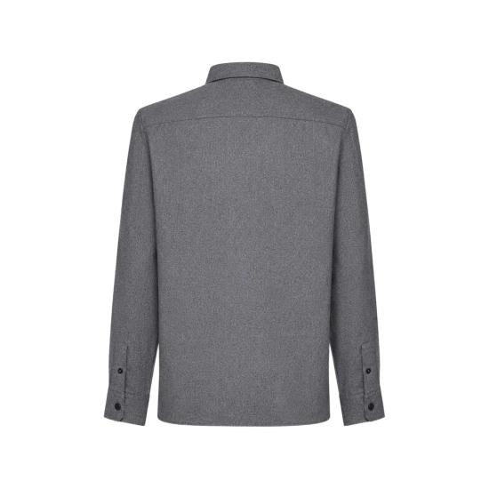 26FW 브루넬로 쿠치넬리 긴팔 셔츠 MY6660721 C002 GREY - BRUNELLO CUCINELLI