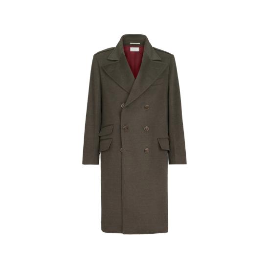 26FW 브루넬로 쿠치넬리 코트 MV4679141H C014 GREEN