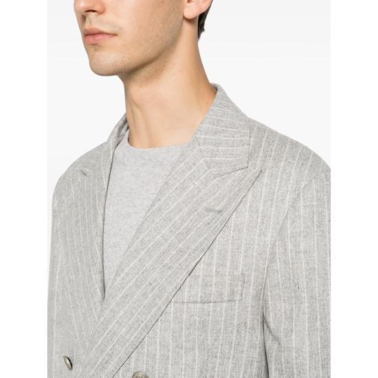 26FW 브루넬로 쿠치넬리 수트 자켓 MV4407BPD8 C001 GREY - BRUNELLO CUCINELLI