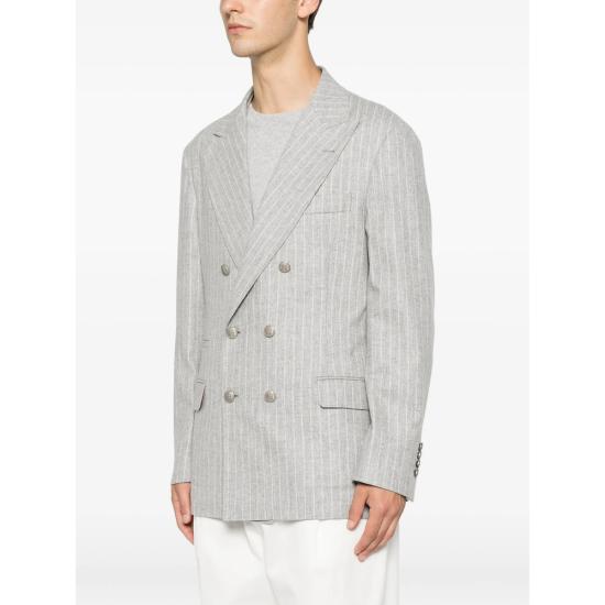 26FW 브루넬로 쿠치넬리 수트 자켓 MV4407BPD8 C001 GREY - BRUNELLO CUCINELLI