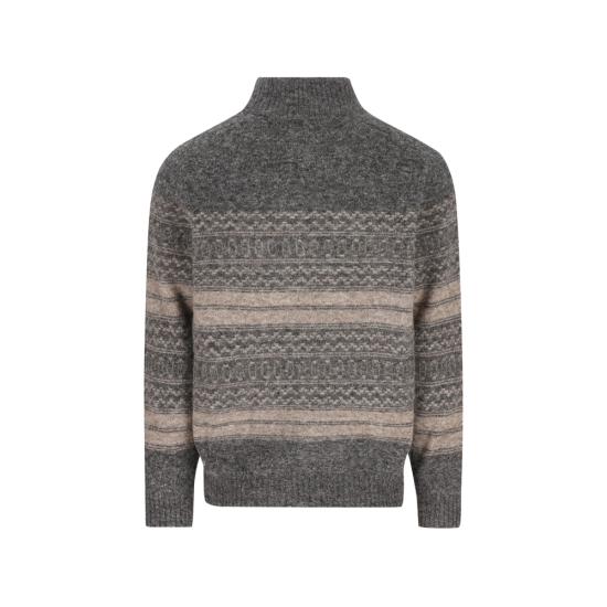 26FW 브루넬로 쿠치넬리 집업 니트 MTF710016 CTR58 GREY NEUTRALS - BRUNELLO CUCINELLI