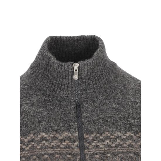 26FW 브루넬로 쿠치넬리 집업 니트 MTF710016 CTR58 GREY NEUTRALS - BRUNELLO CUCINELLI