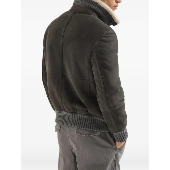 26FW 브루넬로 쿠치넬리 무스탕 MPMCU1737 C9873 GREY - BRUNELLO CUCINELLI