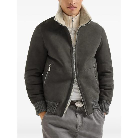26FW 브루넬로 쿠치넬리 무스탕 MPMCU1737 C9873 GREY - BRUNELLO CUCINELLI