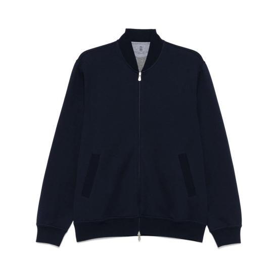 26FW 브루넬로 쿠치넬리 집업 니트 MM8319072G C1265 BLUE