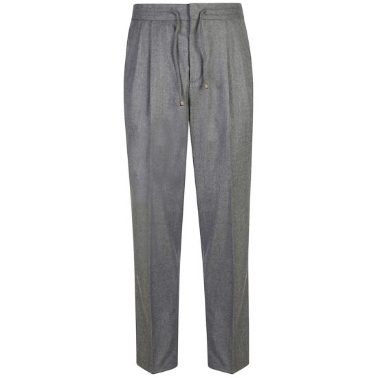 26FW 브루넬로 쿠치넬리 스트레이트 팬츠 ME226E1710 C003 GREY