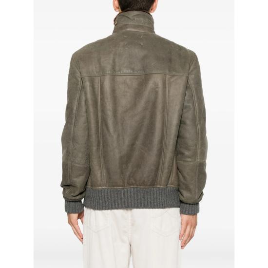 26FW 브루넬로 쿠치넬리 무스탕 MPMWT1952 CMD40 GREEN - BRUNELLO CUCINELLI