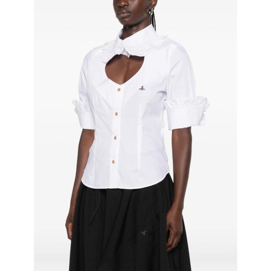 26FW 비비안웨스트우드 셔츠 1501006I W009Q A401 WHITE - VIVIENNE WESTWOOD