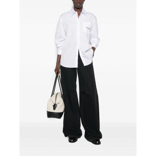 26FW 스포티앤리치 셔츠 SI006711329WH WHITE - SPORTY & RICH