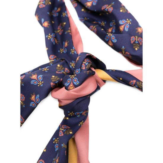 26FW 에트로 레귤러 벨트 AK19L WP3B0104 X0883 BLUE PINK - ETRO