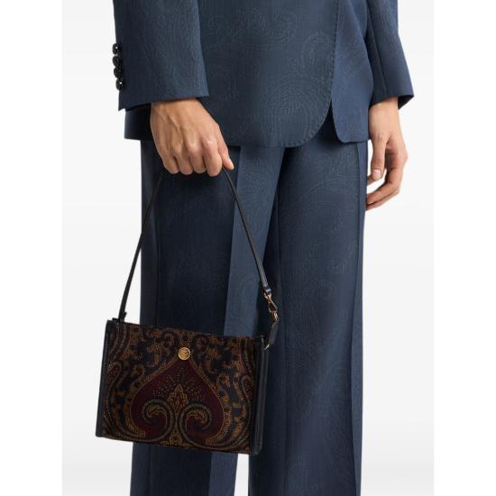 26FW 에트로 클러치/파우치 AQ13A WP2C0014 S9885 BLUE RED - ETRO