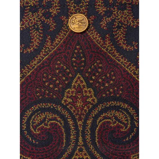 26FW 에트로 클러치/파우치 AQ13A WP2C0014 S9885 BLUE RED - ETRO