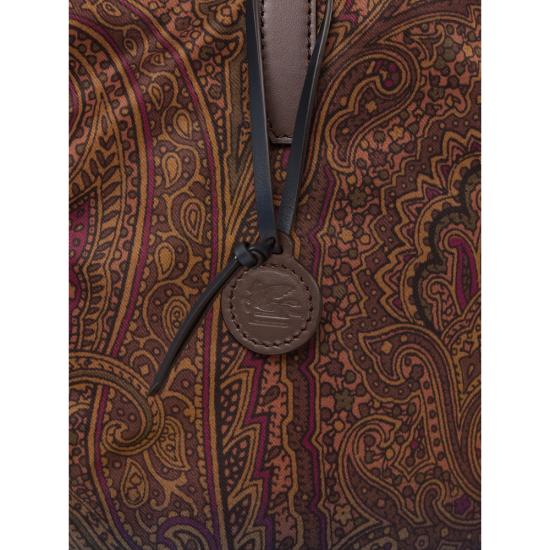 26FW 에트로 토트백 AK18F WP1D0064 X0825 BROWN BLUE - ETRO
