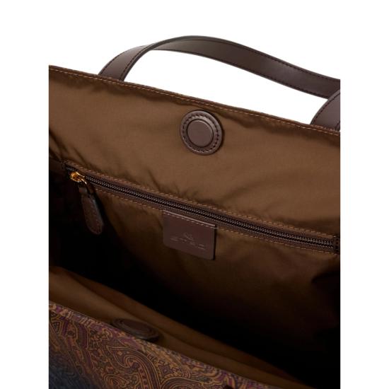 26FW 에트로 토트백 AK18F WP1D0064 X0825 BROWN BLUE - ETRO
