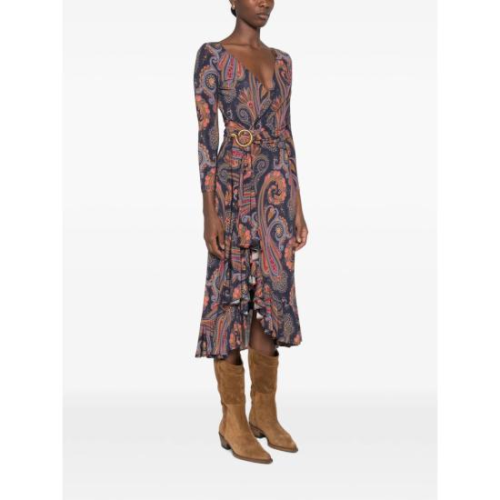 26FW 에트로 롱 원피스 99IAD1J WRHA0641 X0885 BLUE - ETRO