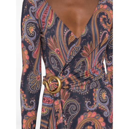 26FW 에트로 롱 원피스 99IAD1J WRHA0641 X0885 BLUE - ETRO
