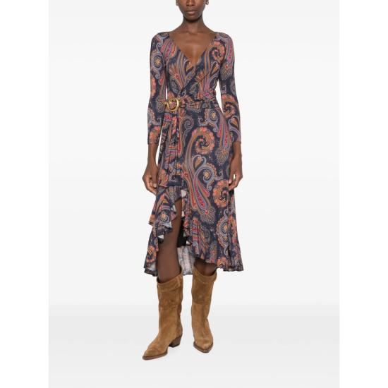 26FW 에트로 롱 원피스 99IAD1J WRHA0641 X0885 BLUE - ETRO