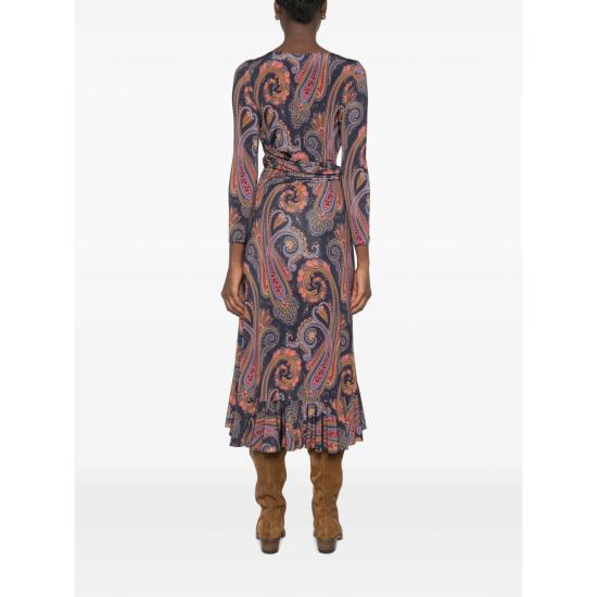26FW 에트로 롱 원피스 99IAD1J WRHA0641 X0885 BLUE - ETRO