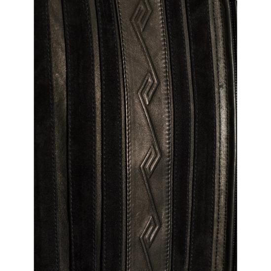 26FW 베르사체 가죽 자켓 1A18634 1025897 1B000 BLACK - VERSACE