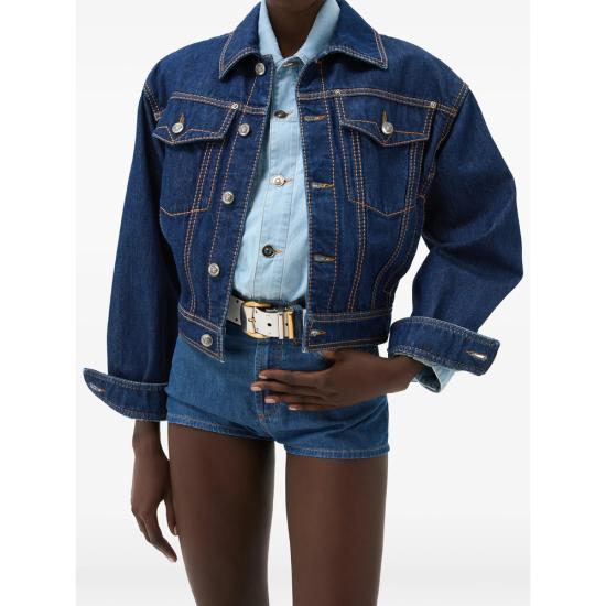 26FW 베르사체 데님 자켓 1A18404 1025658 1D870 BLUE - VERSACE