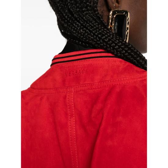 26FW 베르사체 가죽 자켓 1A18380 1025375 1RG50 RED - VERSACE