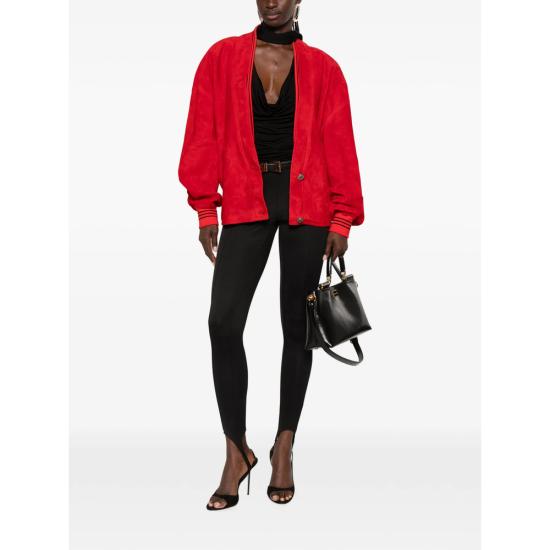 26FW 베르사체 가죽 자켓 1A18380 1025375 1RG50 RED - VERSACE