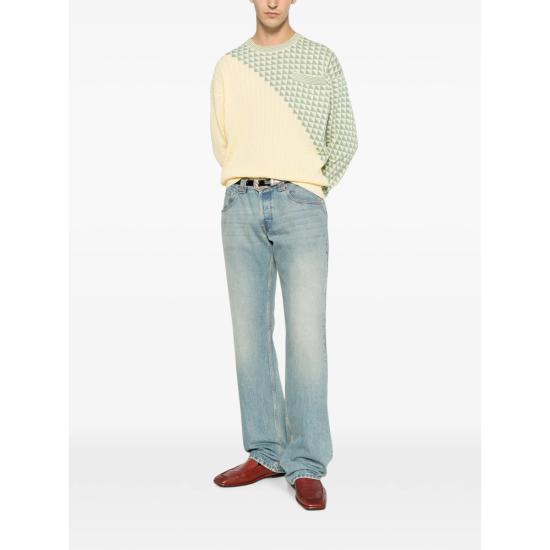 26FW 베르사체 스웨터 1A18328 1025725 2YF50 NEUTRALS GREEN - VERSACE