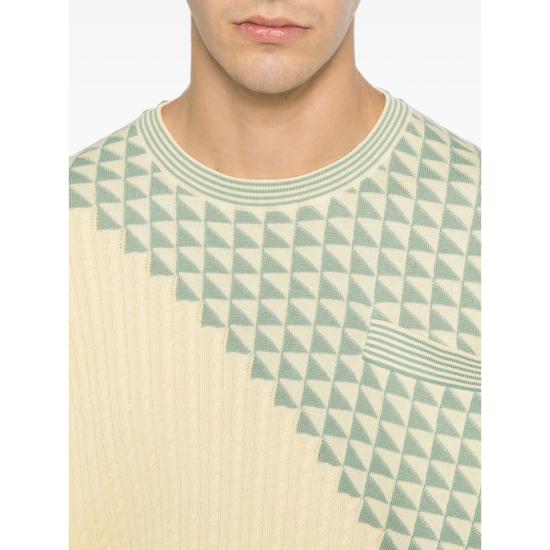 26FW 베르사체 스웨터 1A18328 1025725 2YF50 NEUTRALS GREEN - VERSACE