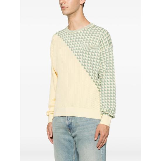 26FW 베르사체 스웨터 1A18328 1025725 2YF50 NEUTRALS GREEN - VERSACE