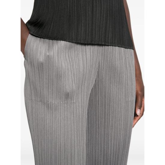 26SS 플리츠플리즈 크롭 팬츠 PP67JF111 12 GREY - PLEATS PLEASE