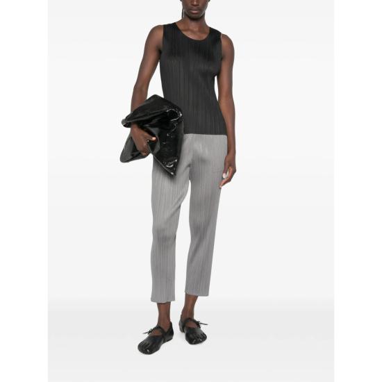 26SS 플리츠플리즈 크롭 팬츠 PP67JF111 12 GREY - PLEATS PLEASE