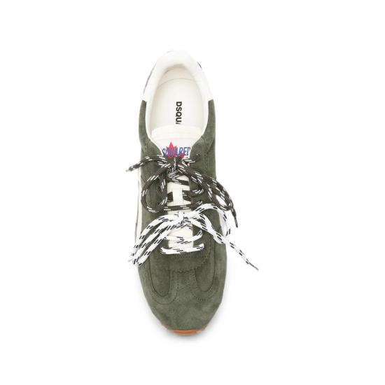 26FW 디스퀘어드2 스니커즈 SNM0485 14170001 M4279 GREEN WHITE - DSQUARED2