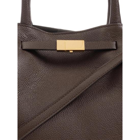 26FW 드멜리어 토트백 N81 LEATHER MIDI NEW Y MOCHA BROWN - DEMELLIER