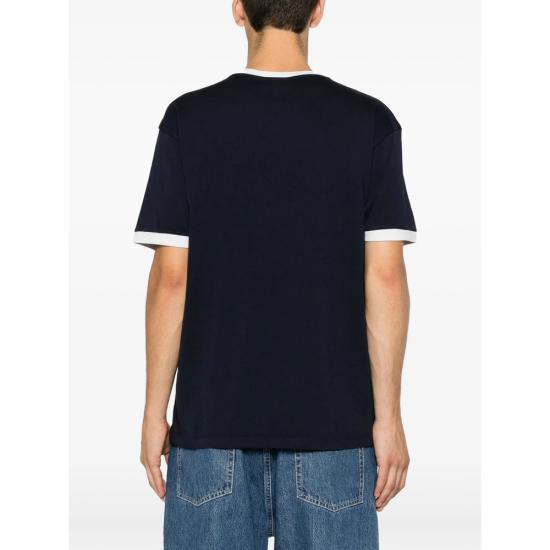 26FW 드롤드무슈 반팔 티셔츠 PERM TS339 CO311 NAVY BLUE - DROLE DE MONSIEUR