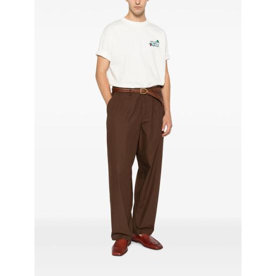 26FW 드롤드무슈 반팔 티셔츠 L TS327 CO248 OFFWH WHITE - DROLE DE MONSIEUR