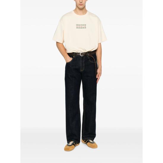 26FW 드롤드무슈 반팔 티셔츠 L TS326 CO248 LIBEI NEUTRALS - DROLE DE MONSIEUR