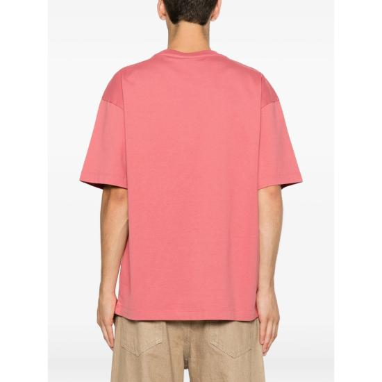26FW 드롤드무슈 반팔 티셔츠 L TS328 CO248 BLPIN PINK - DROLE DE MONSIEUR