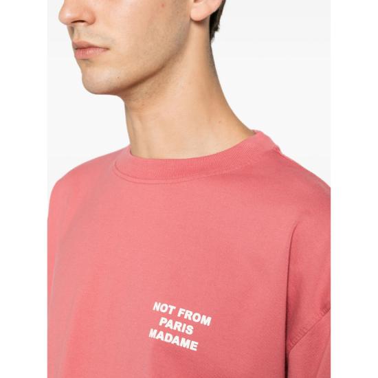 26FW 드롤드무슈 긴팔 티셔츠 L TS286 CO248 BPIN PINK - DROLE DE MONSIEUR